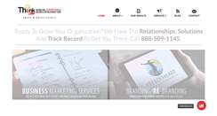 Desktop Screenshot of itsthinkzilla.com